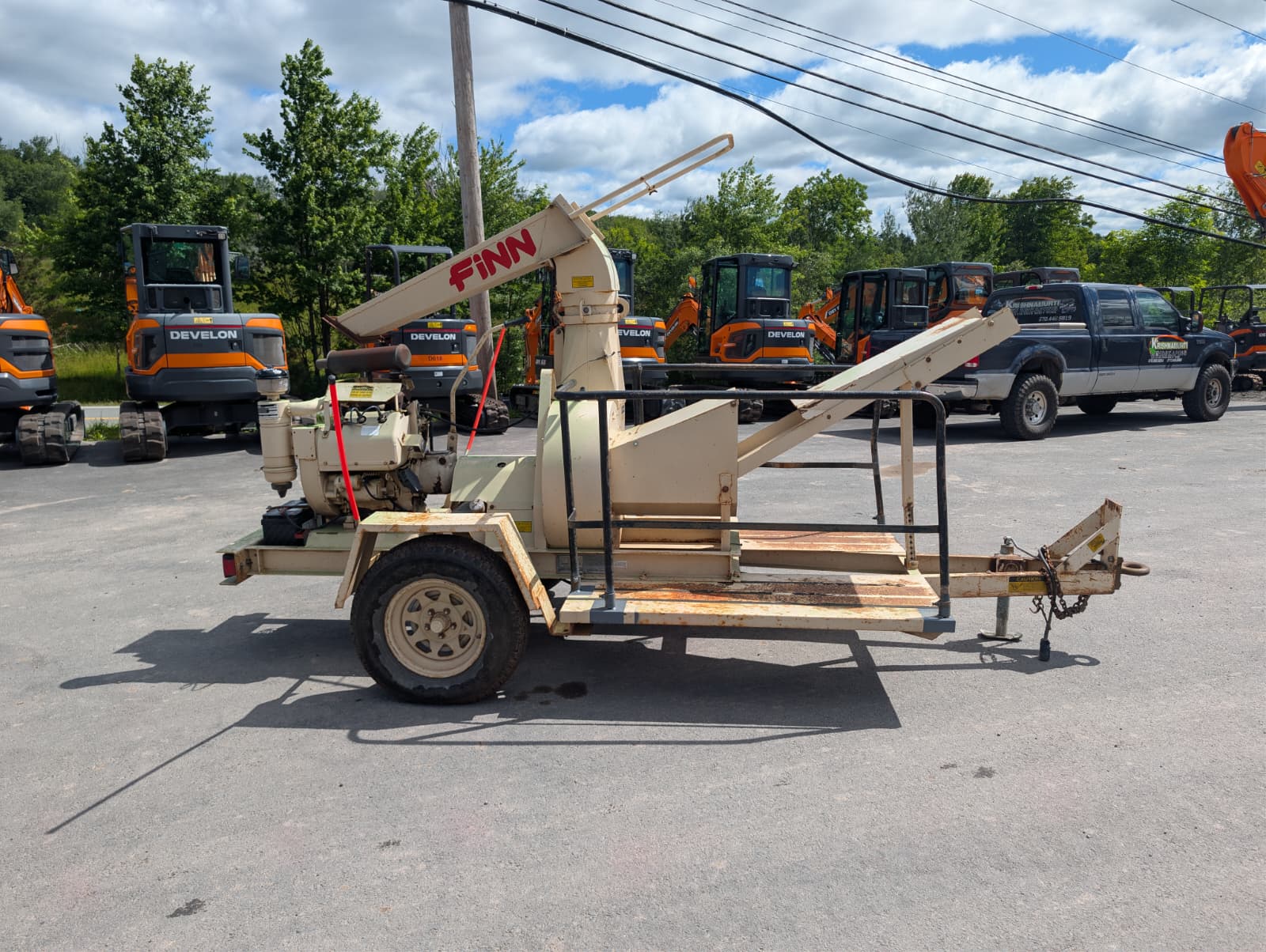 1991 Finn B70 Straw Blower