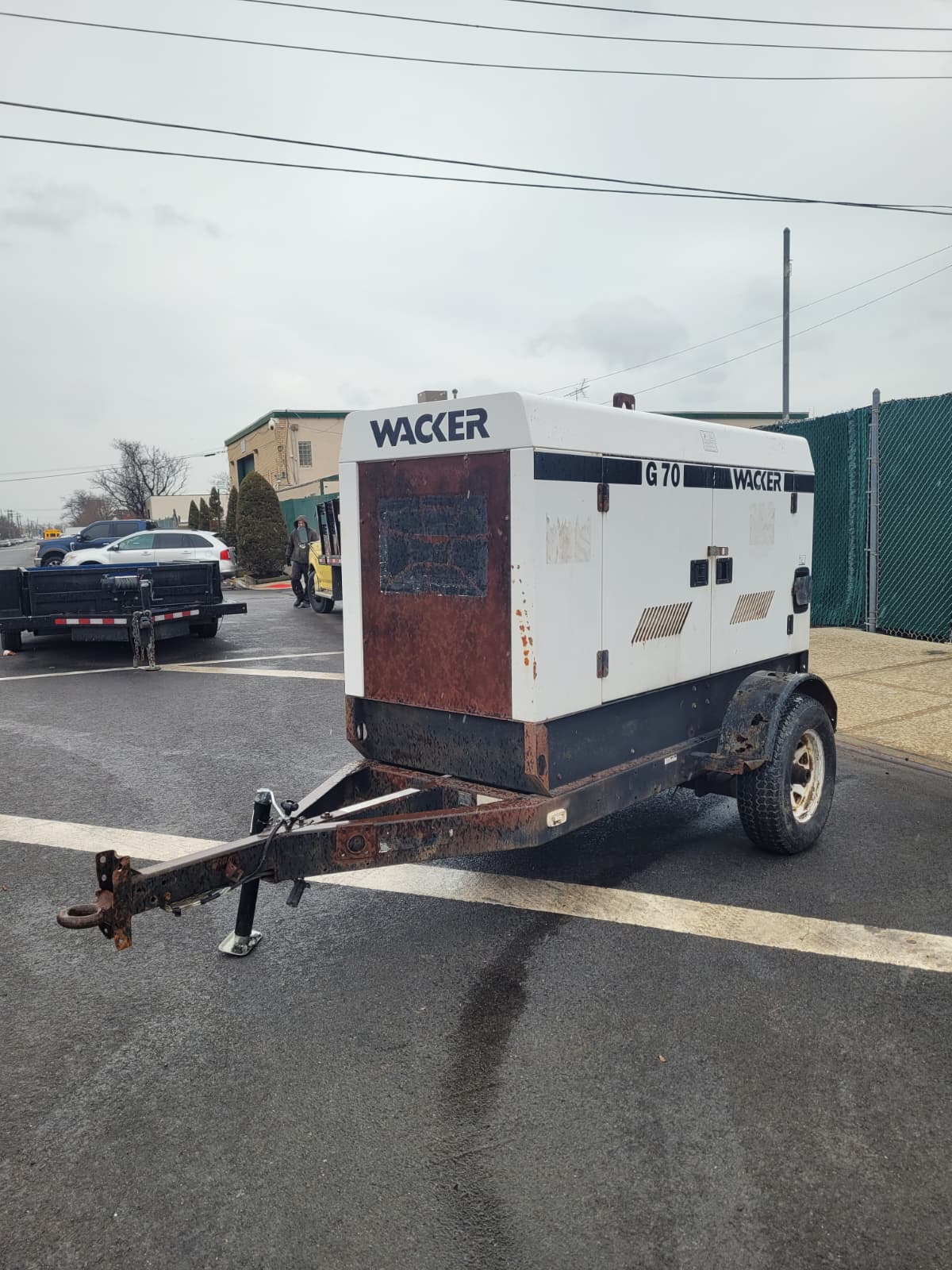 2004 Wacker Neuson G70 Towable Generator