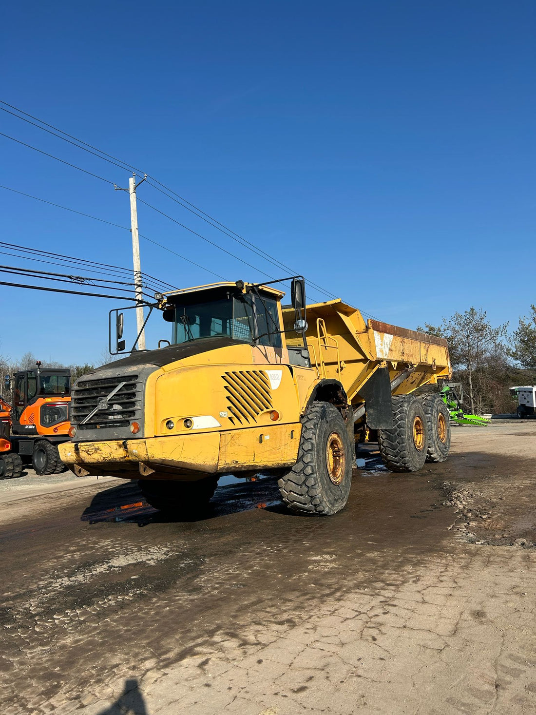 2007 Volvo A35D Articulated Hauler Truck