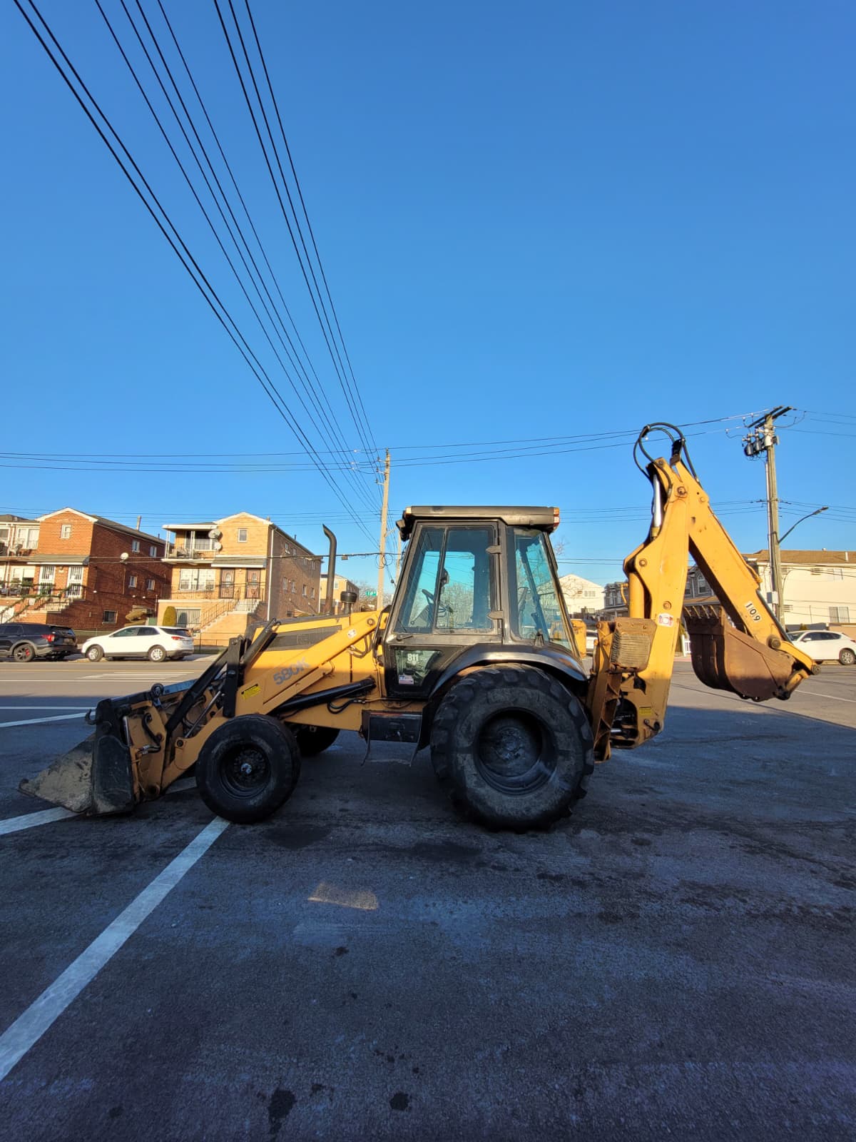 1989 CASE 580K Loader Backhoe w/Extendahoe