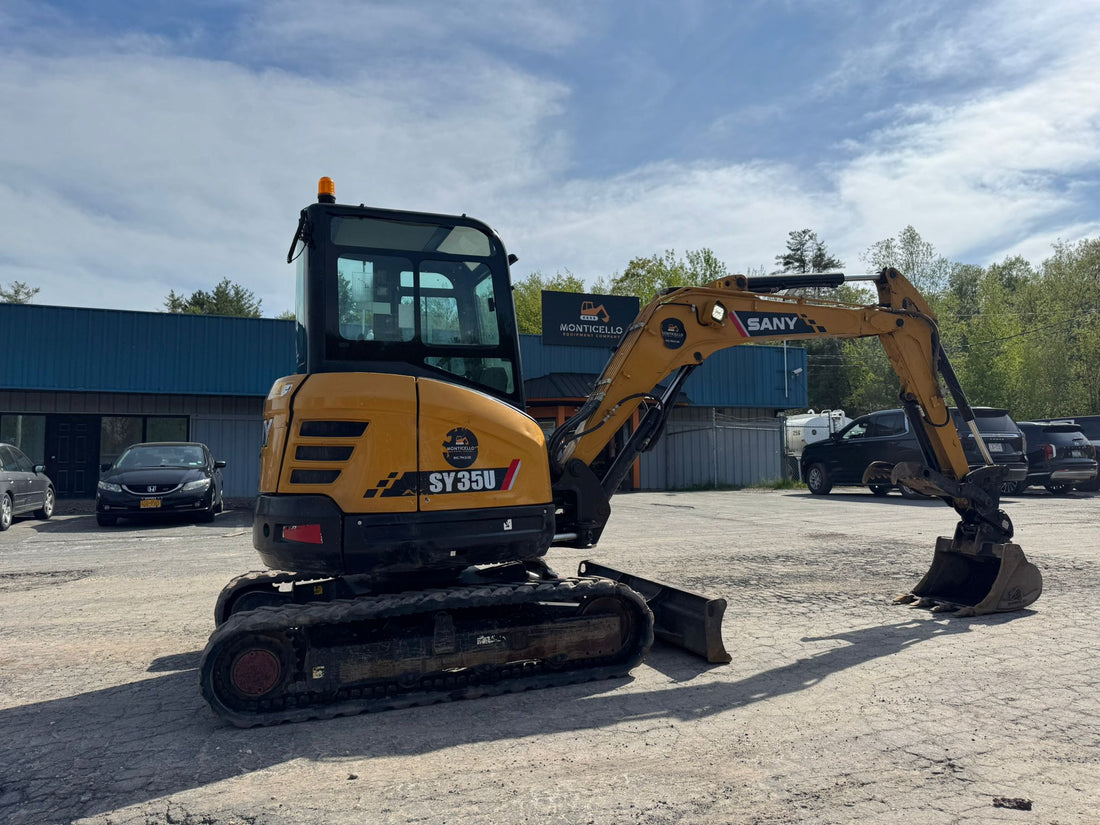 2023 Sany SY35U Mini Excavator-Hours: 787