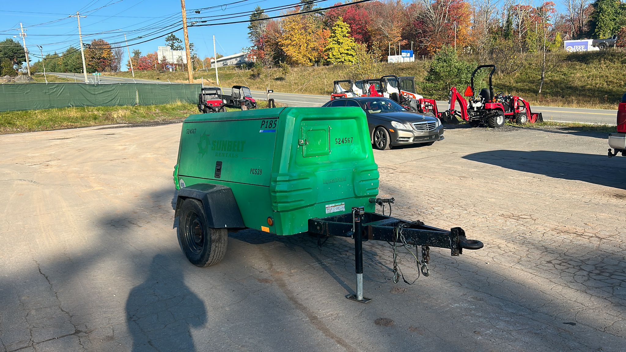 2013 Doosan P185 Towable Air Compressor