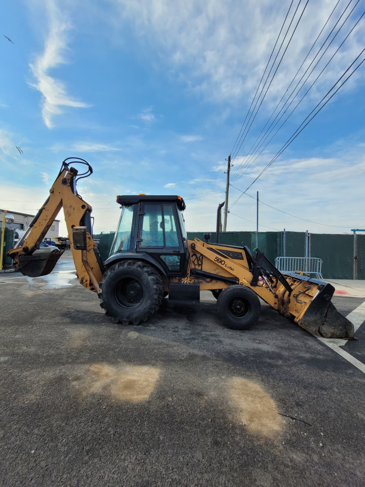 1991 Case 590 Turbo loader Backhoe w/Extendahoe