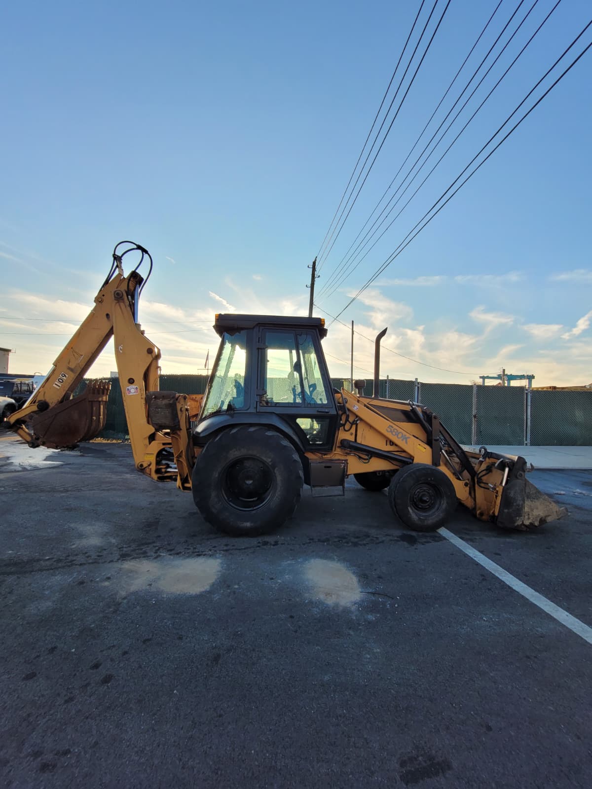 1989 CASE 580K Loader Backhoe w/Extendahoe