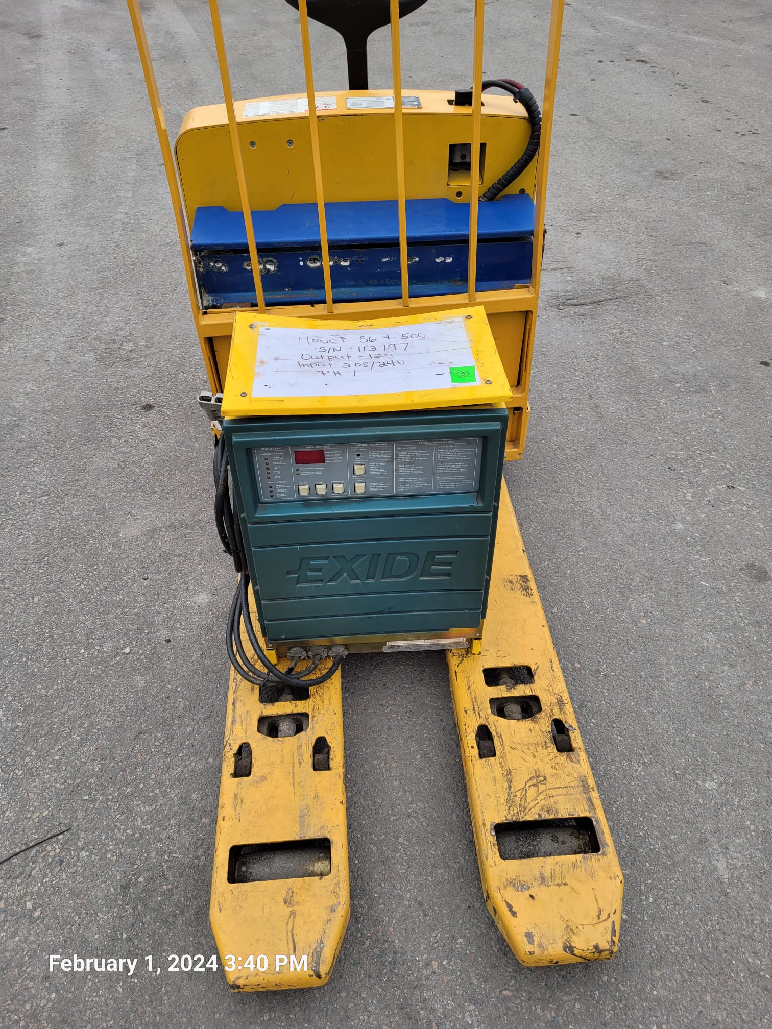 Yale MPW065E Low Lift Pallet Walkie-Heavy Duty