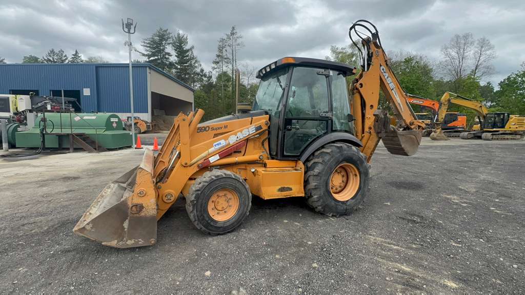 2002 Case 590 Super M Backhoe- 4x4 Extendahoe