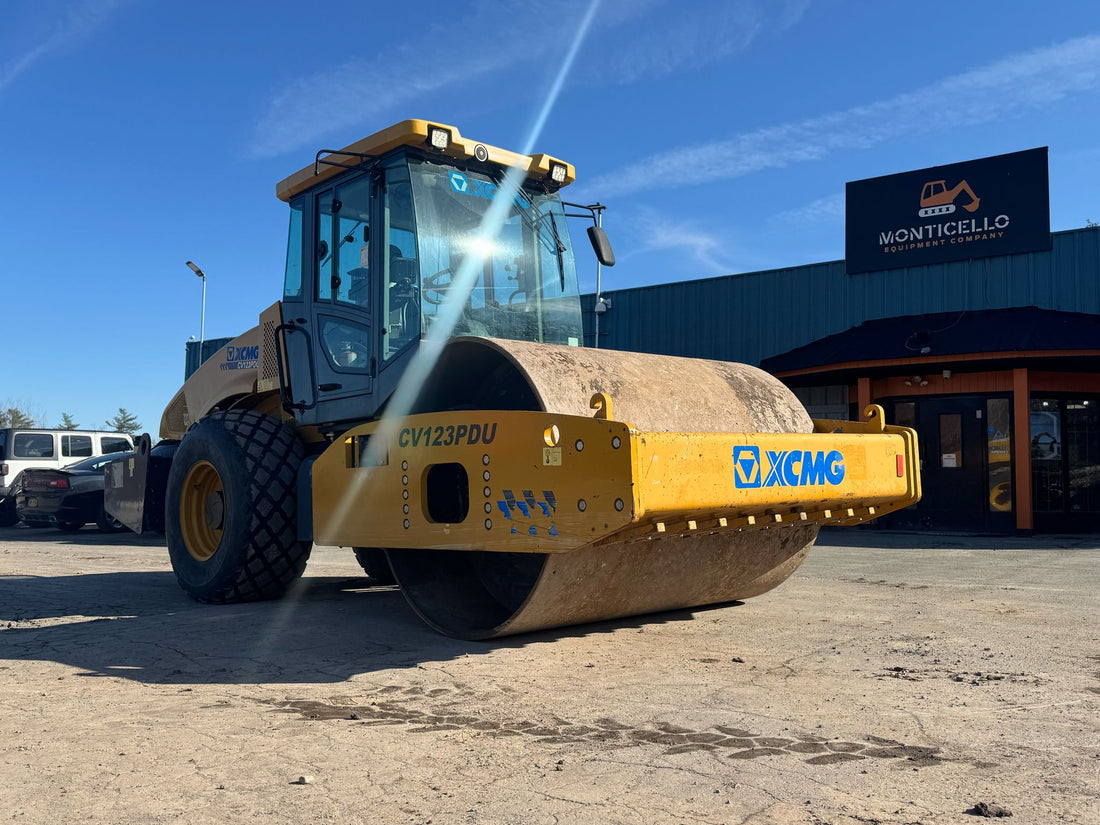 2021 XCMG CV123PDU Smooth Drum Vibratory Roller