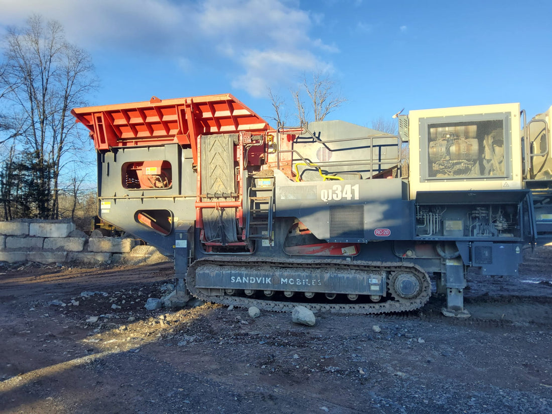 2016 Sandvik QJ341 Mobile Jaw Crusher