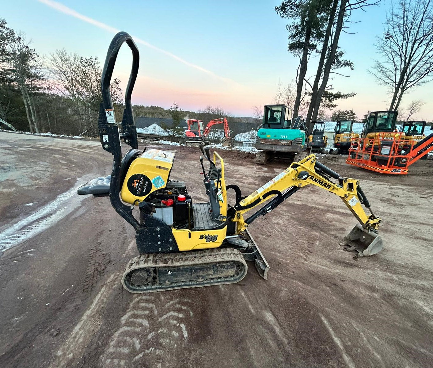 2019 Yanmar SV08-1B Mini Excavator