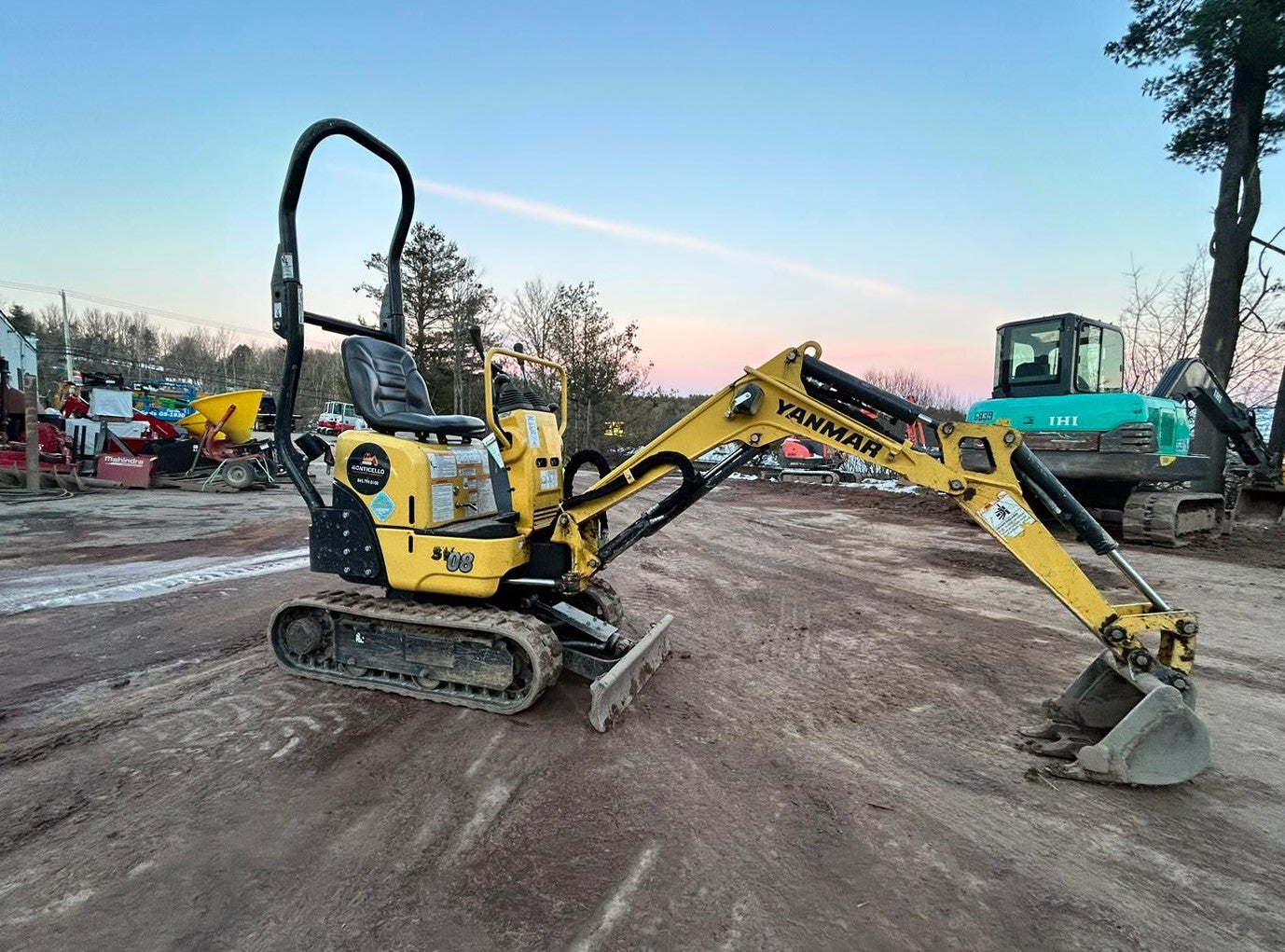 2019 Yanmar SV08-1B Mini Excavator