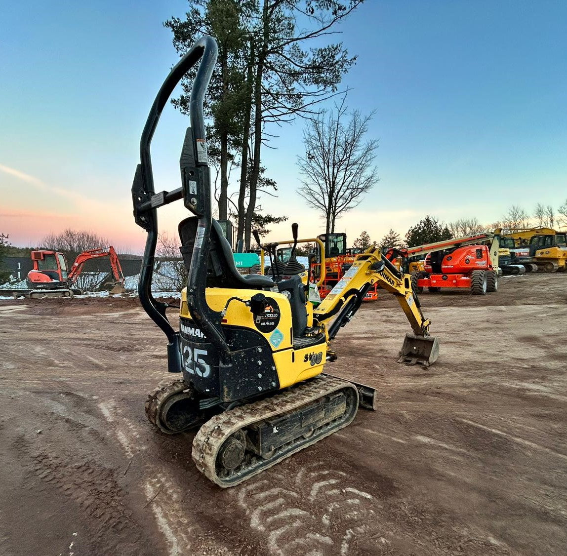 2019 Yanmar SV08-1B Mini Excavator