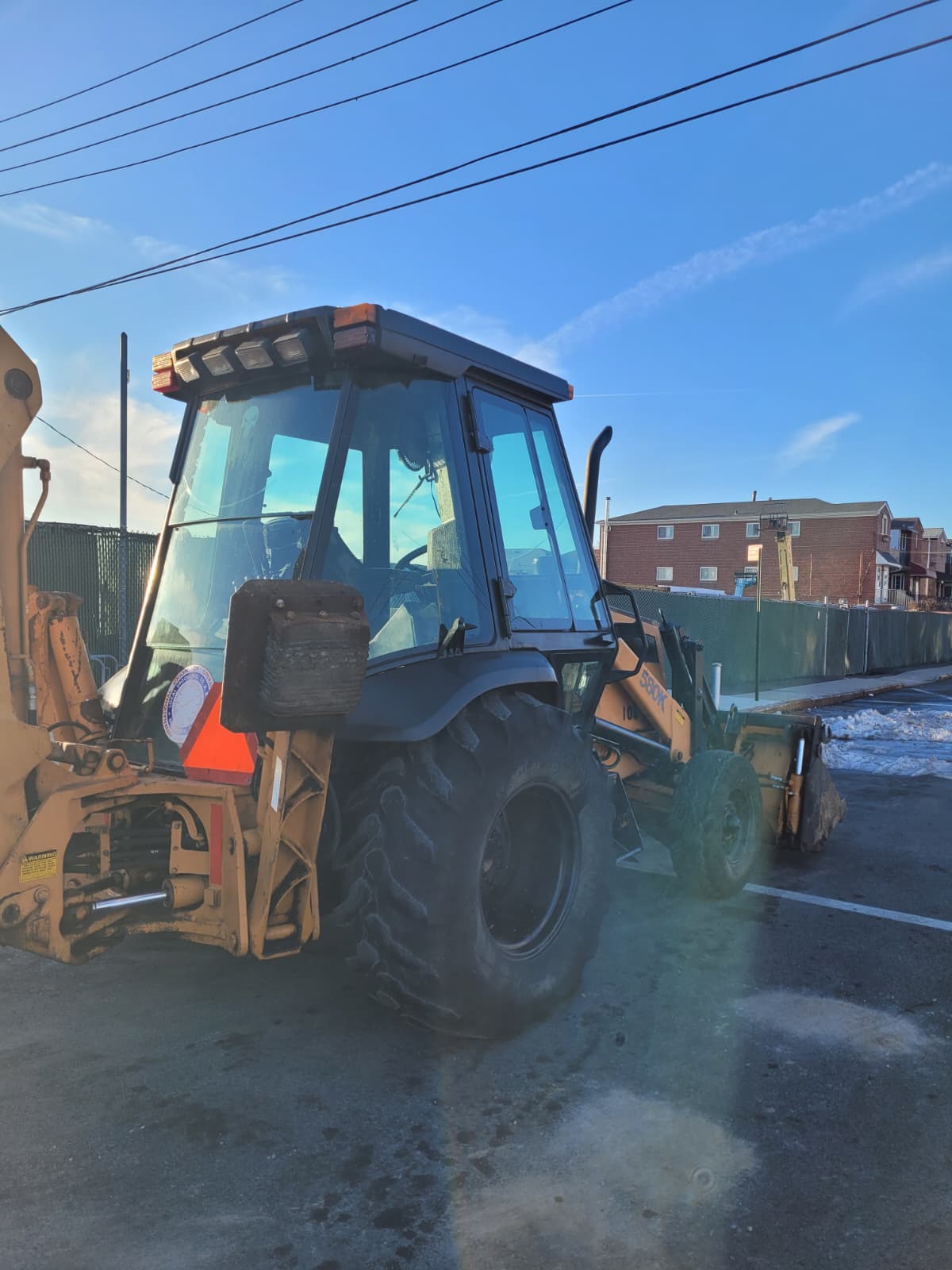 1989 CASE 580K Loader Backhoe w/Extendahoe