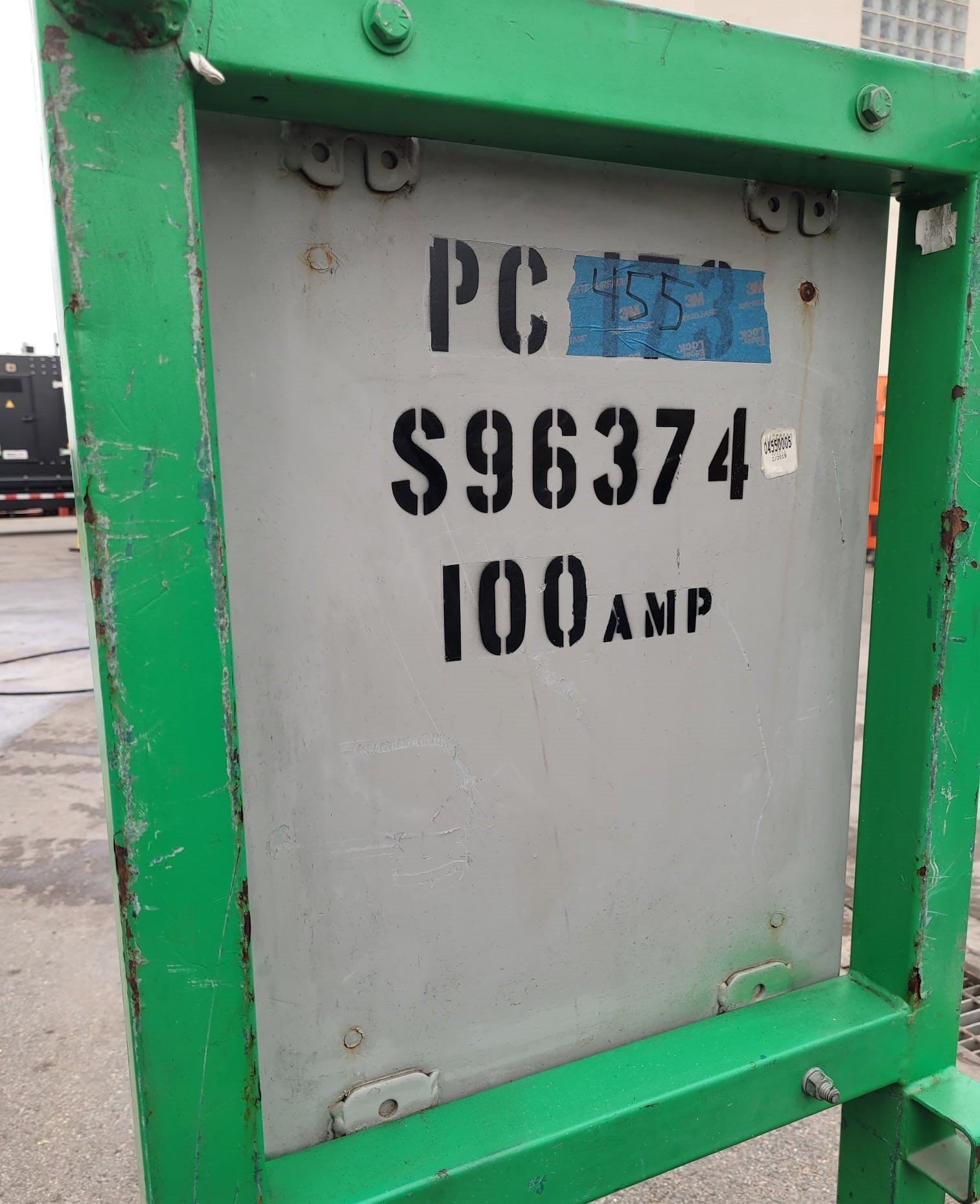 Power Temp Systems P-125Q-SR Portable Power Distribution Cart