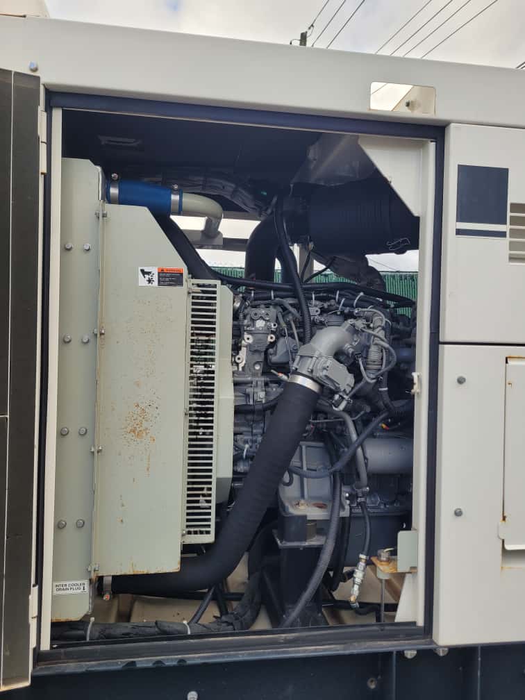 2017 MQ Whisperwatt DCA70SSIU4F Towable Generator-70kva