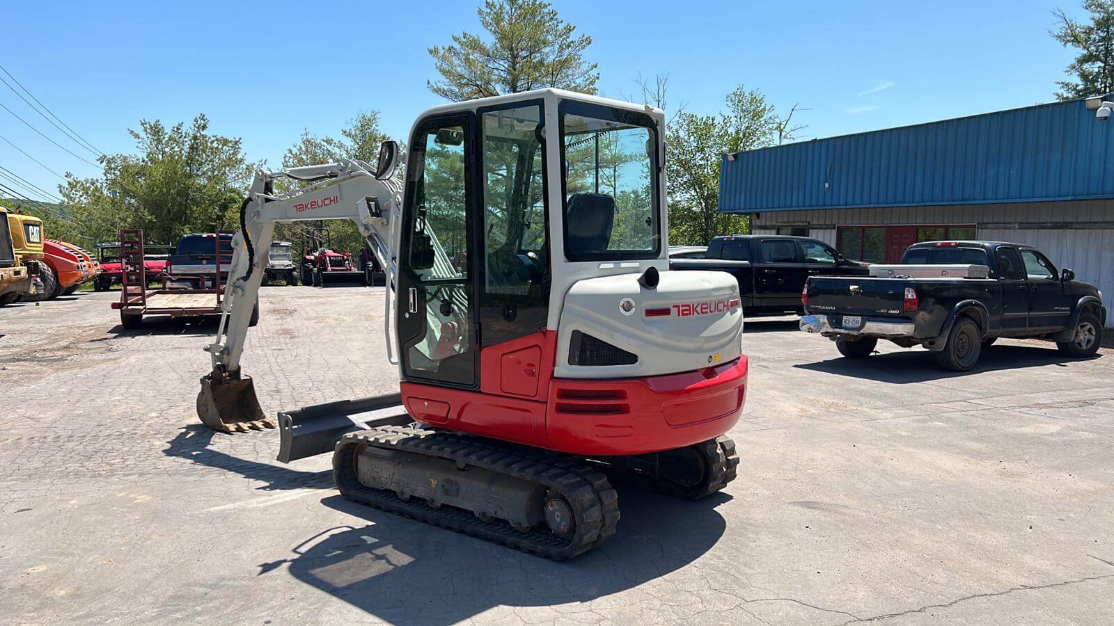 2016 Takeuchi TB240 Mini Excavator-Hours: 2,132