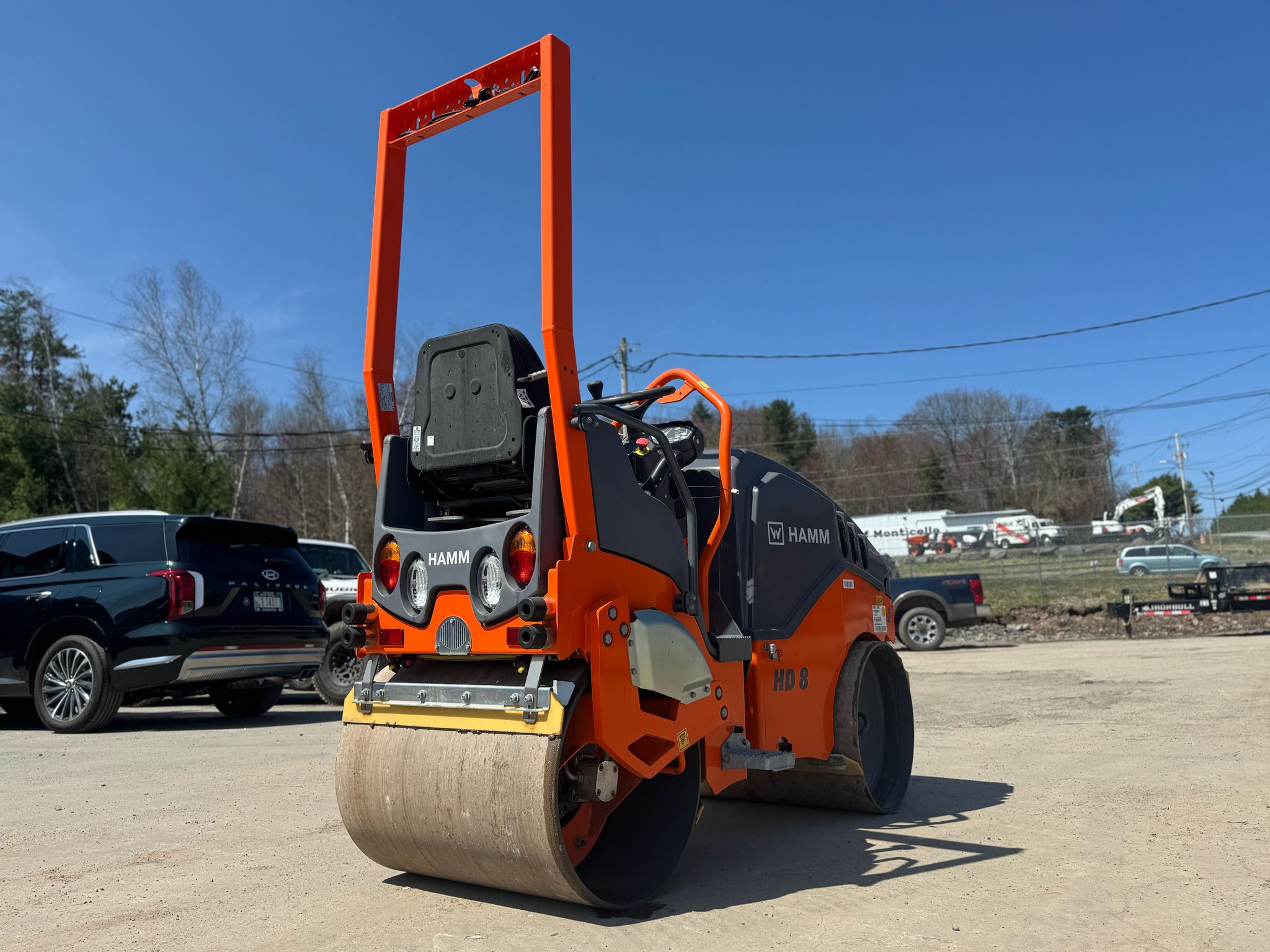 2023 Hamm HD8VV Smooth Double Drum Roller