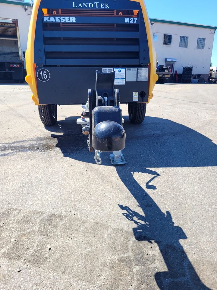 2021 Kaeser M27PE Towable Air Compressor