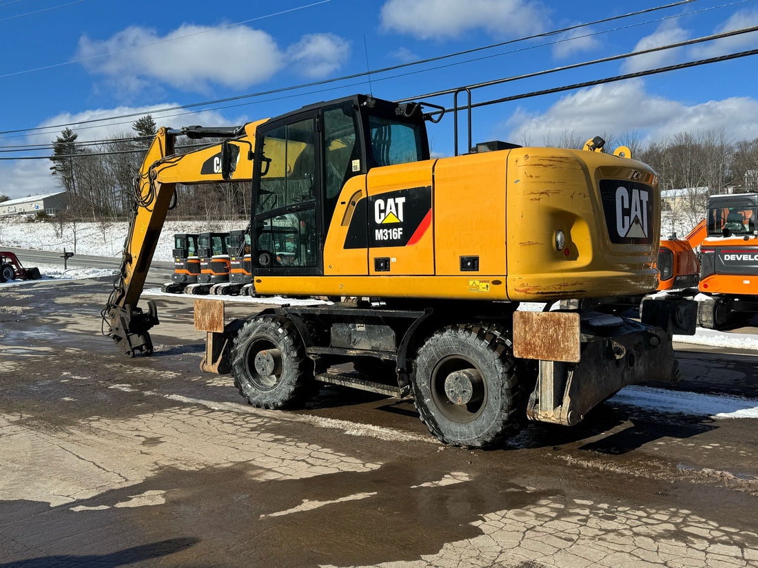 2016 CAT M316F Wheeled Excavator
