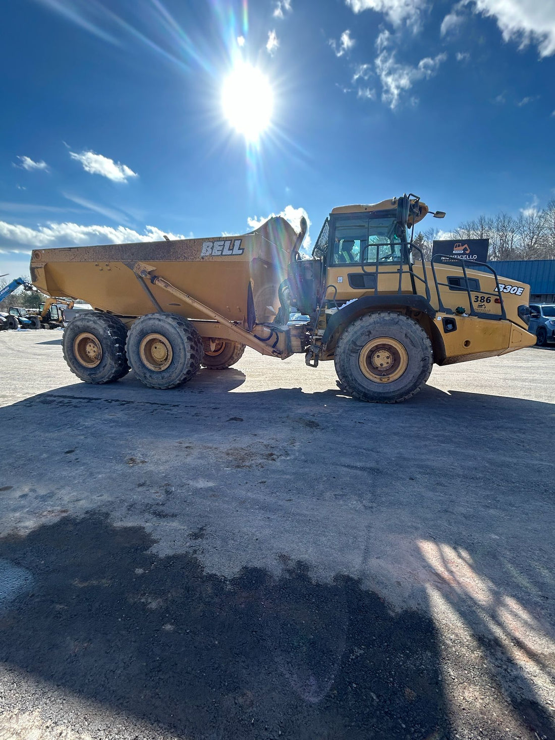 2015 Bell B30E Articulated Haul Truck