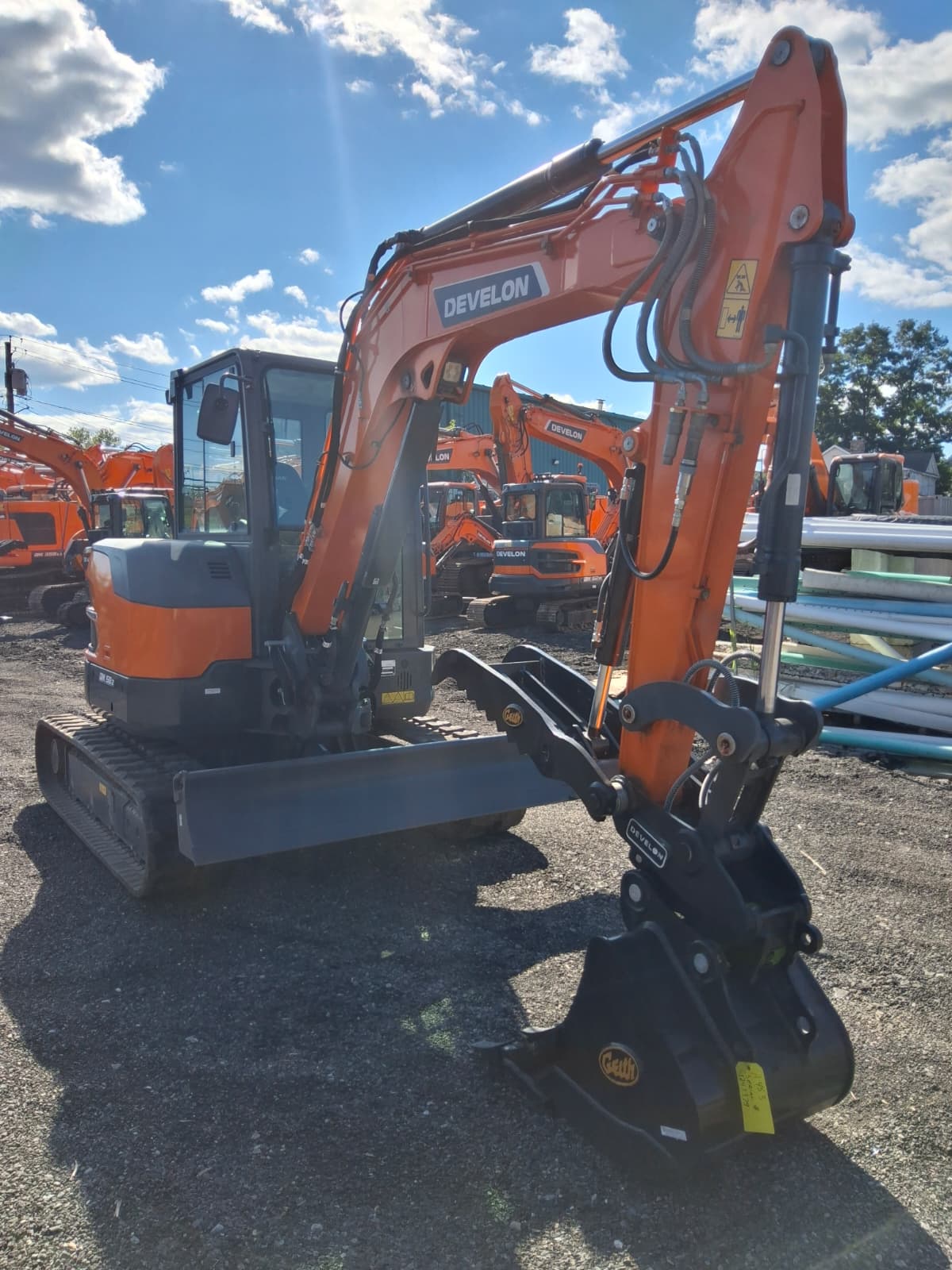 2026 Develon DX50-7-US40 Mini Excavator