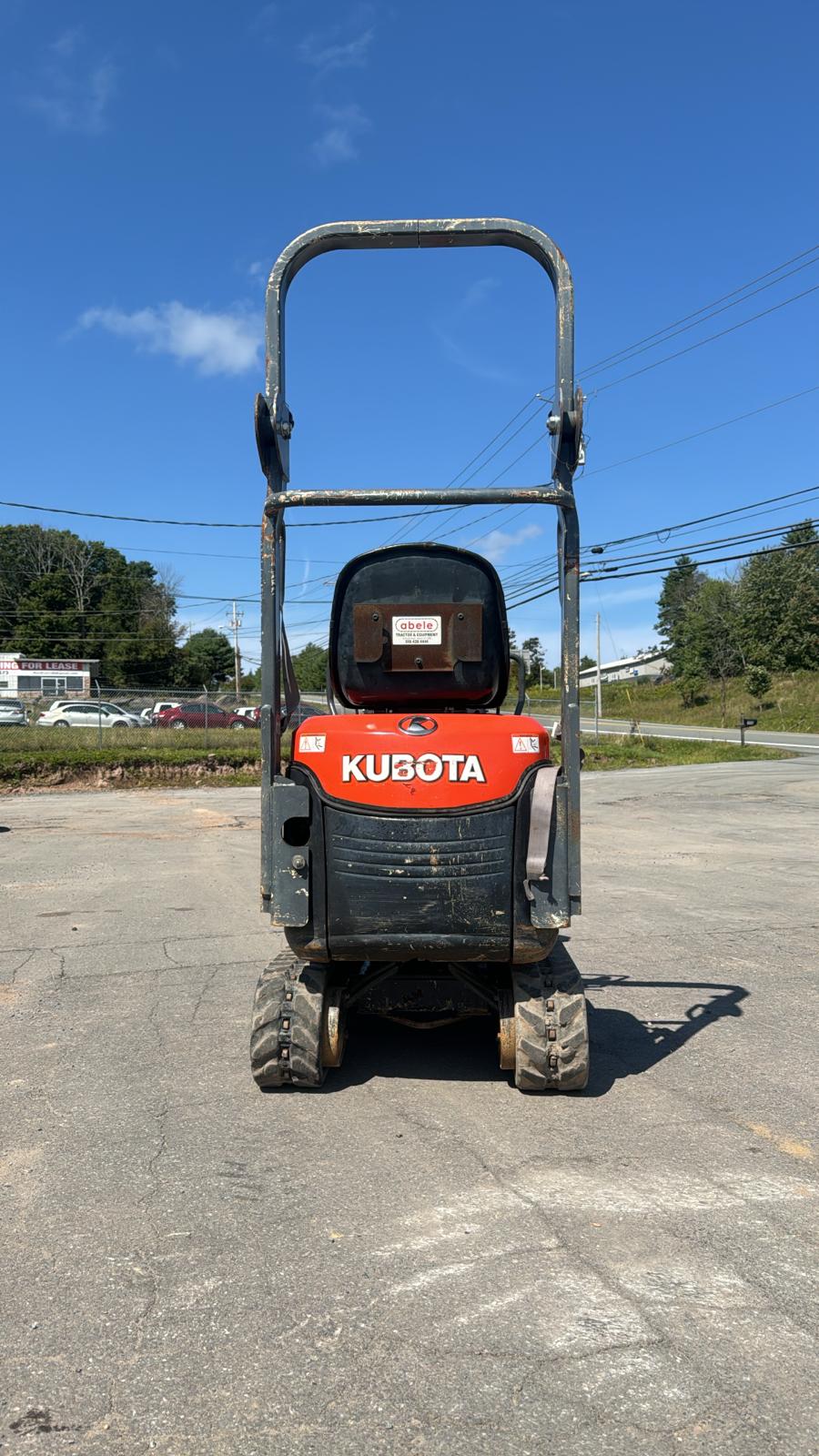 2018 Kubota SV008-3 Mini Excavator