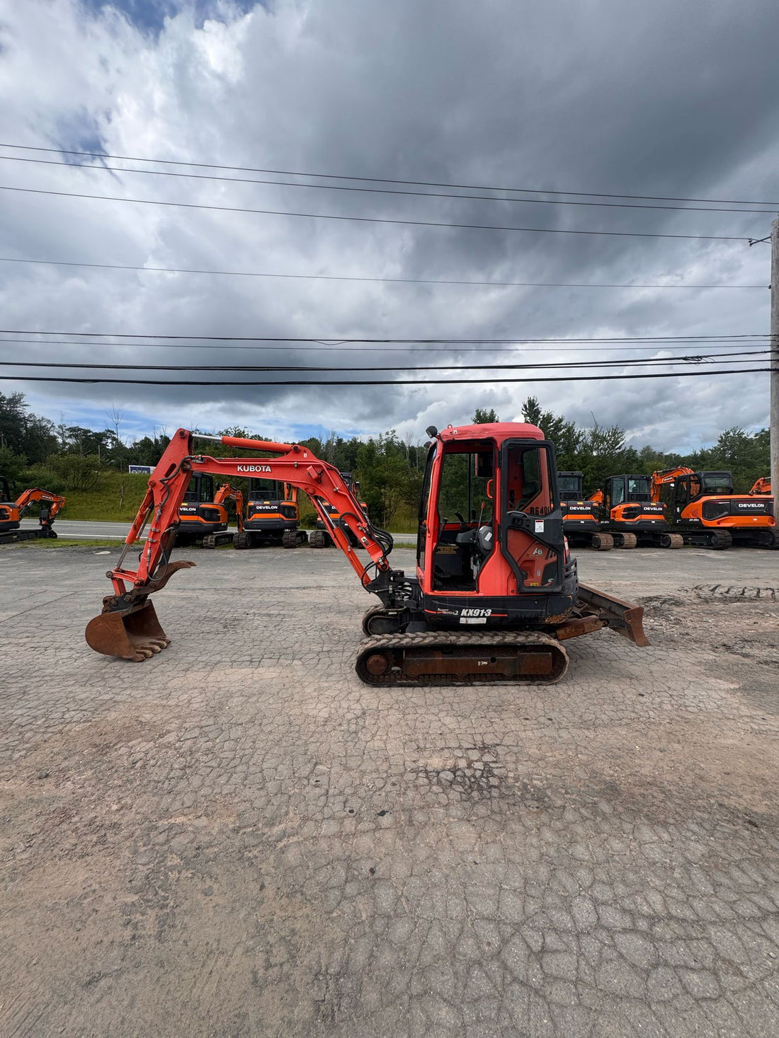 2016 Kubota KX91-3S2 Mini Excavator