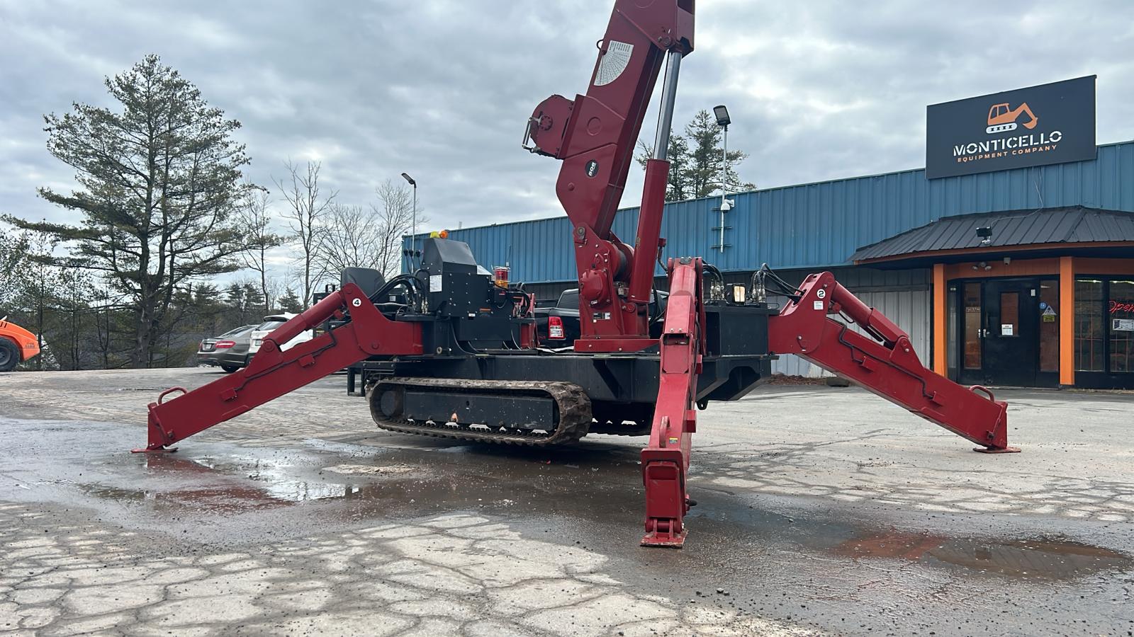 UNIC Spyder URW506C4U Mini-Crawler Crane