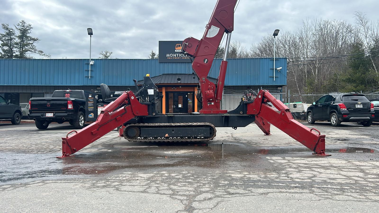 UNIC Spyder URW506C4U Mini-Crawler Crane