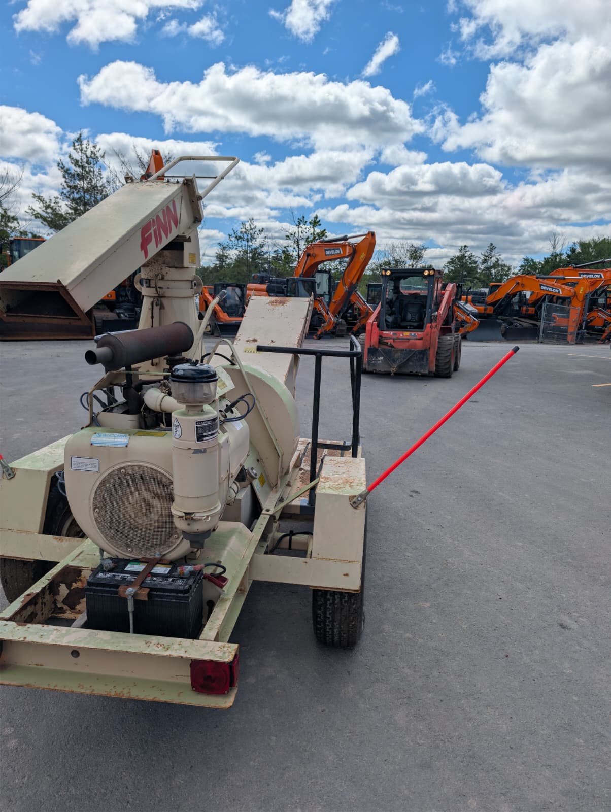 1991 Finn B70 Straw Blower