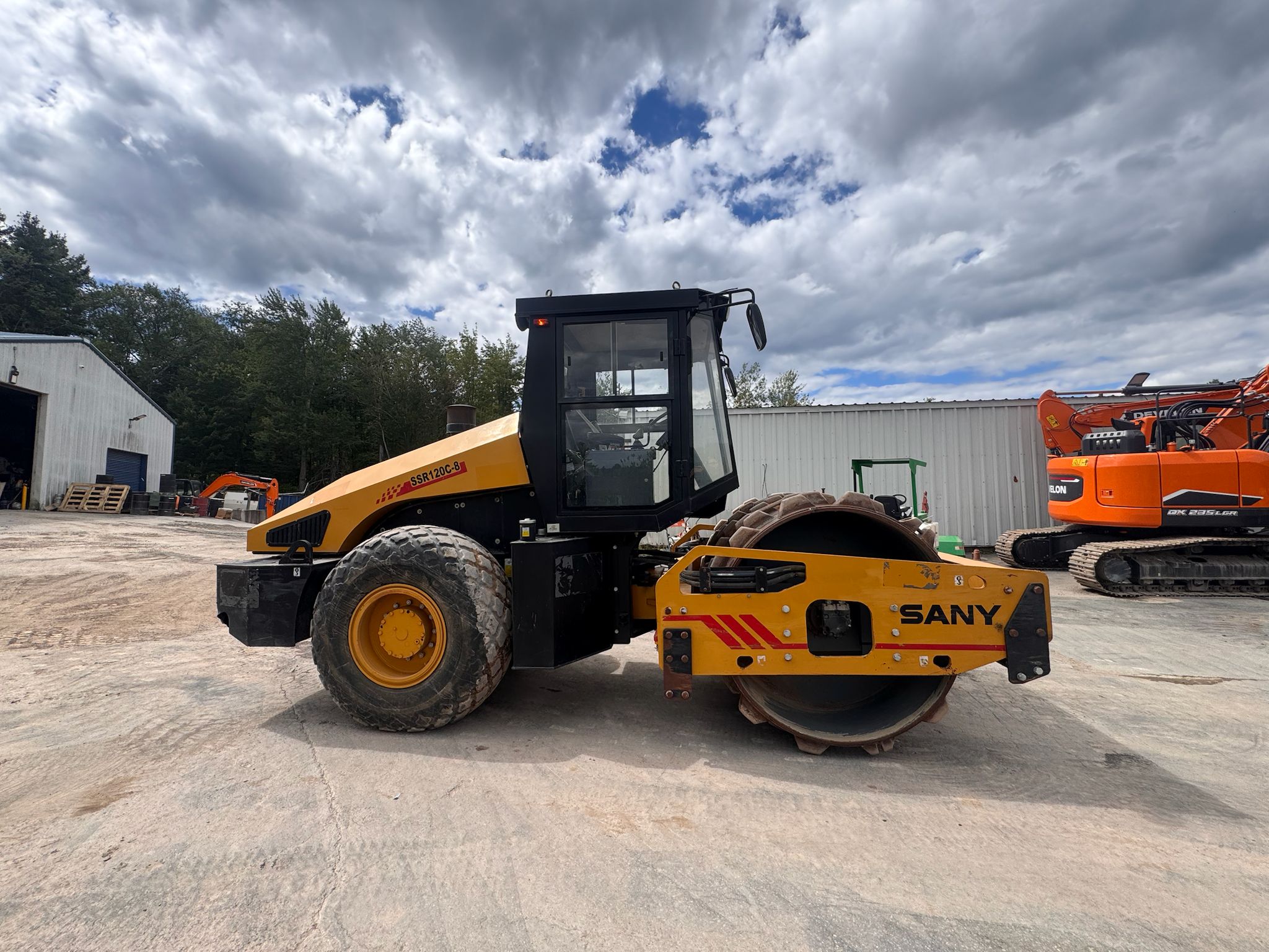 2022 Sany SSR120C-8 Single Drum Roller-Padfoot