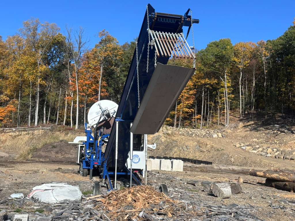 2021 Bells Machining 8000 Firewood Processor-Trailer Mounted