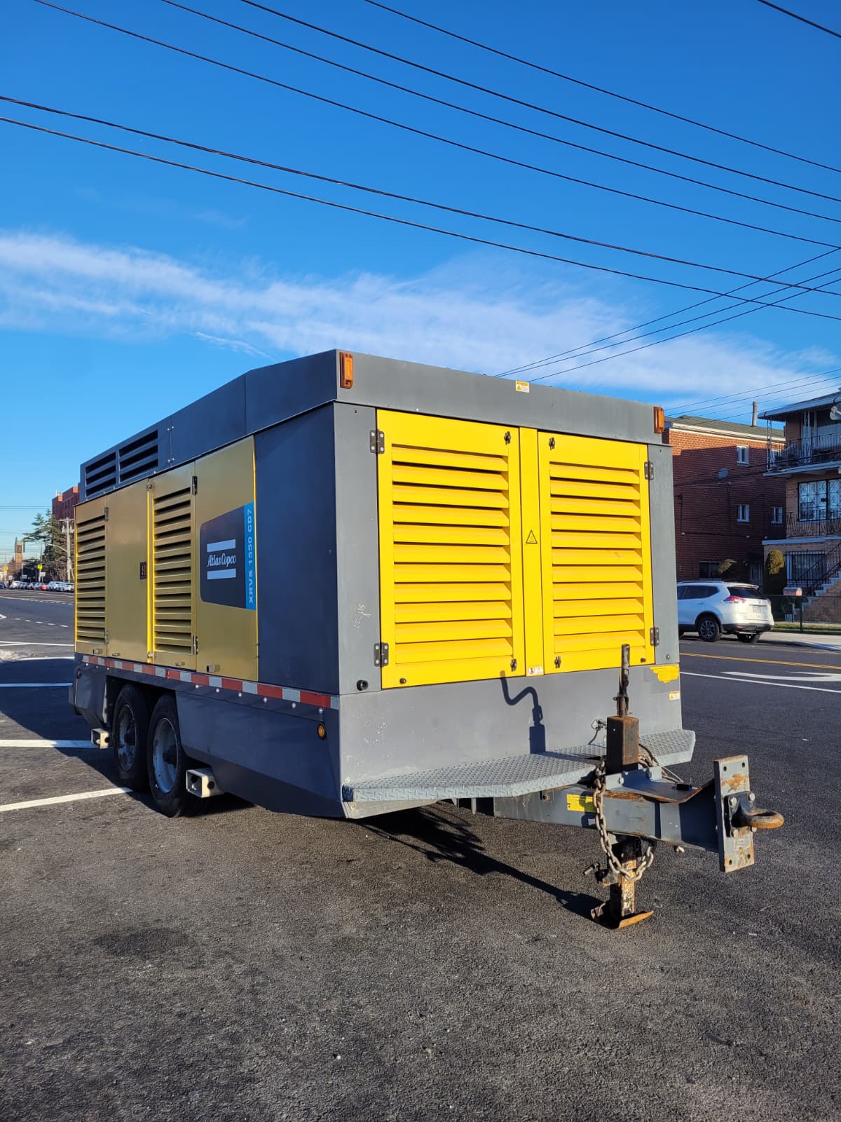 2017 Atlas Copco XRVS1550 CD7 Towable Air Compressor