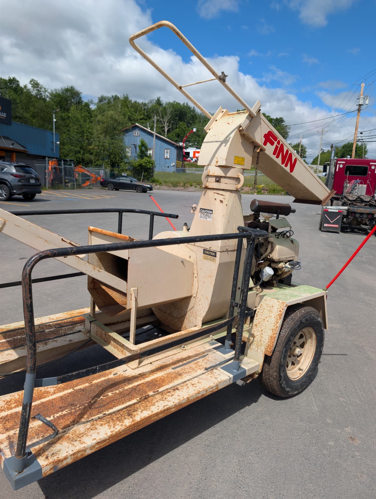 1991 Finn B70 Straw Blower