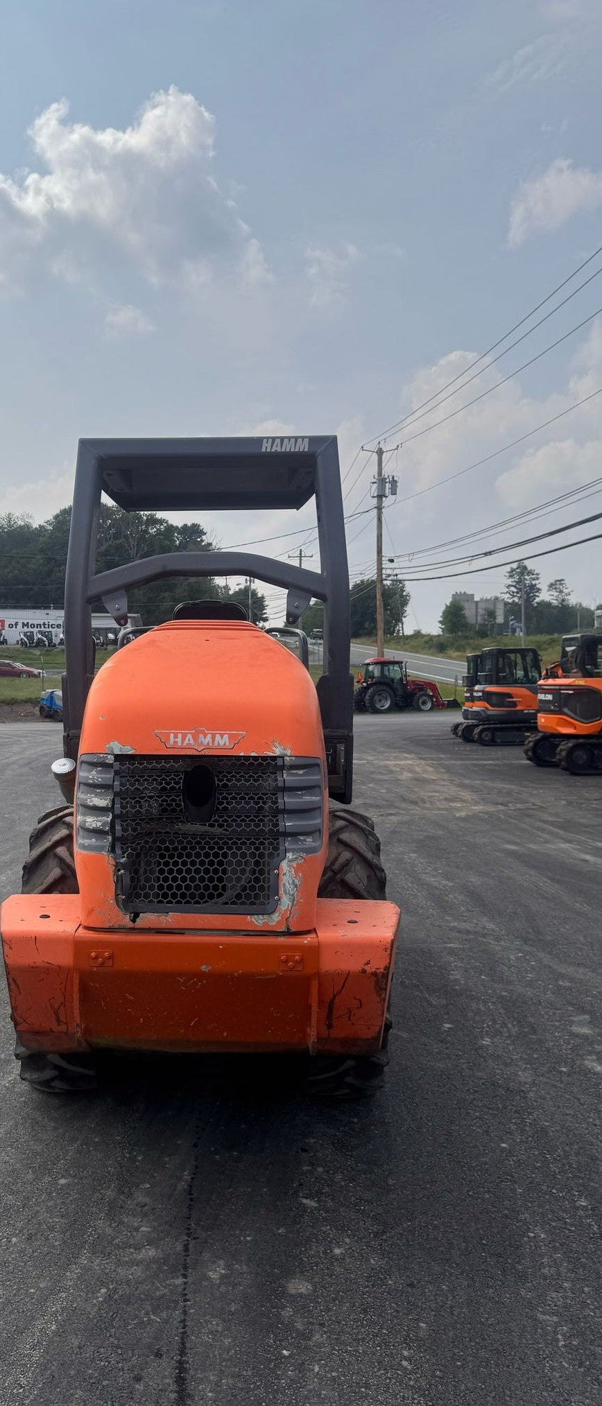 2012 Hamm 3205 Smooth Drum Roller