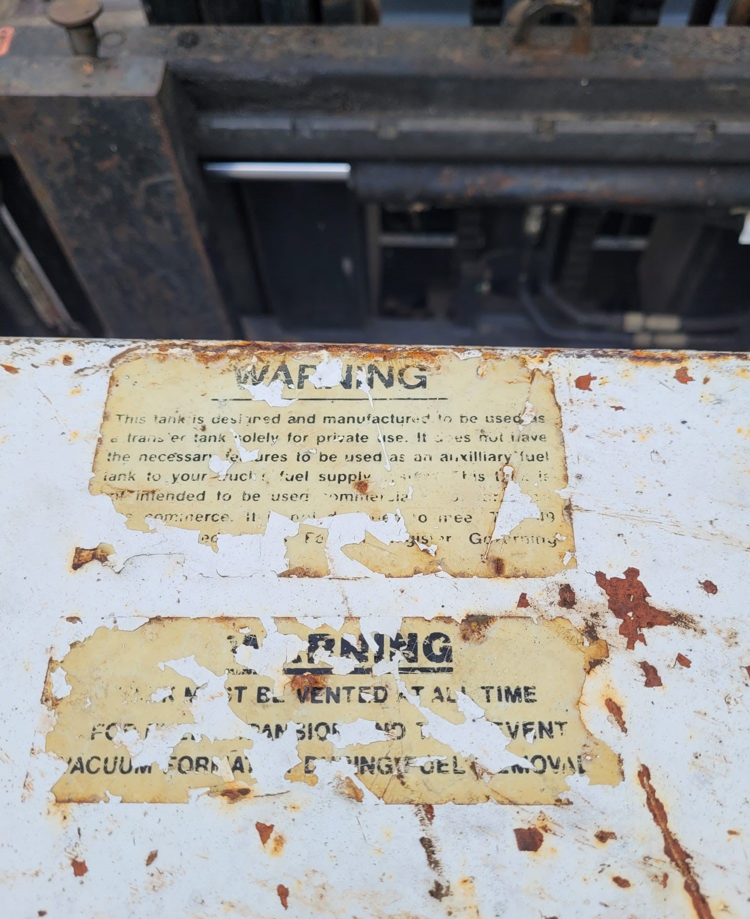 110 Gallon Fuel Tank