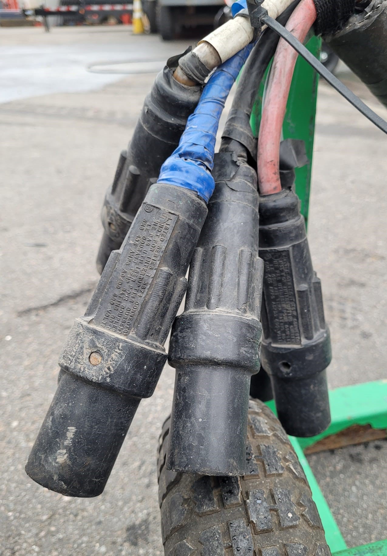 Power Temp Systems P-125Q-SR Portable Power Distribution Cart