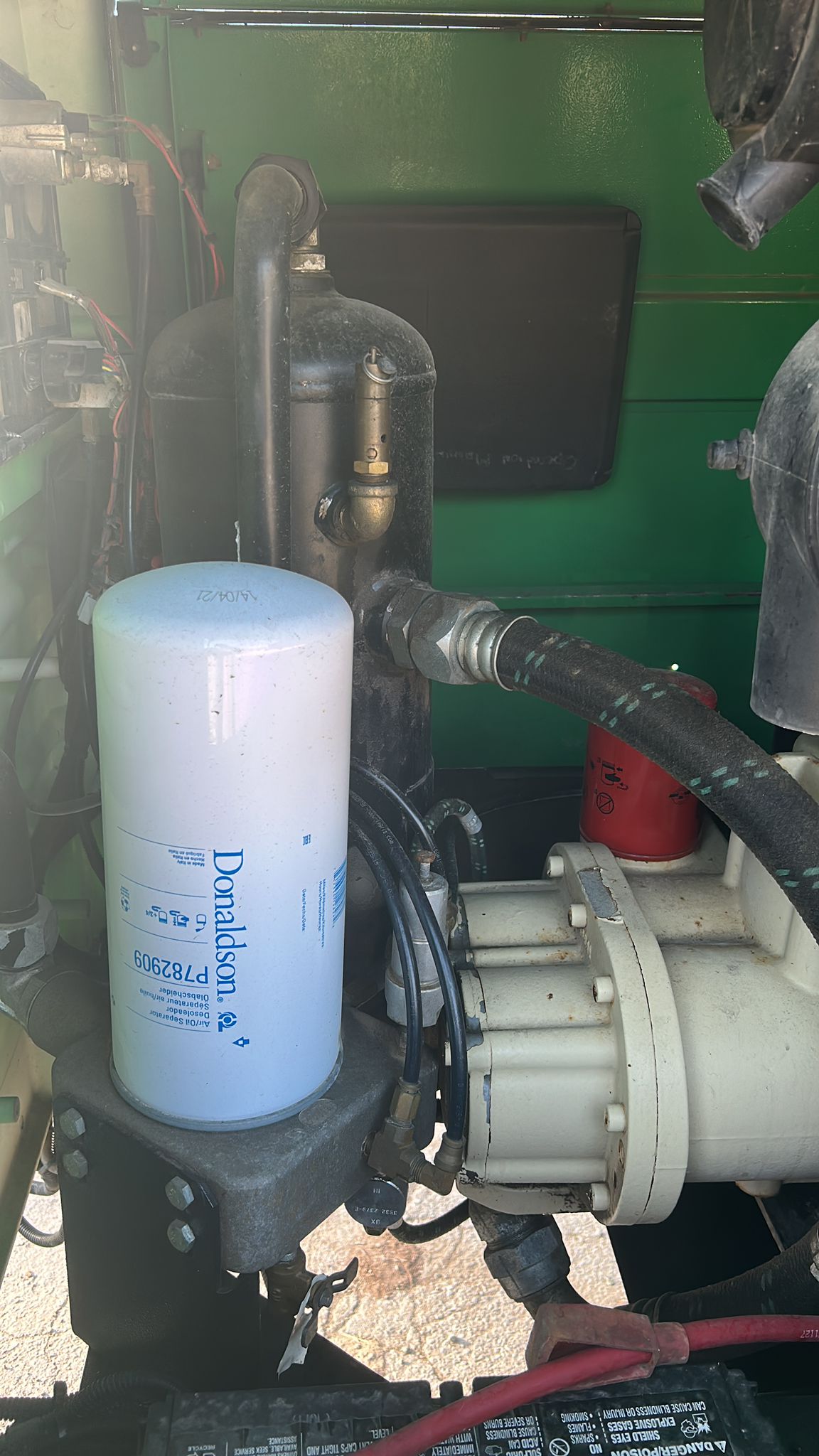 2013 Doosan P185 Towable Air Compressor