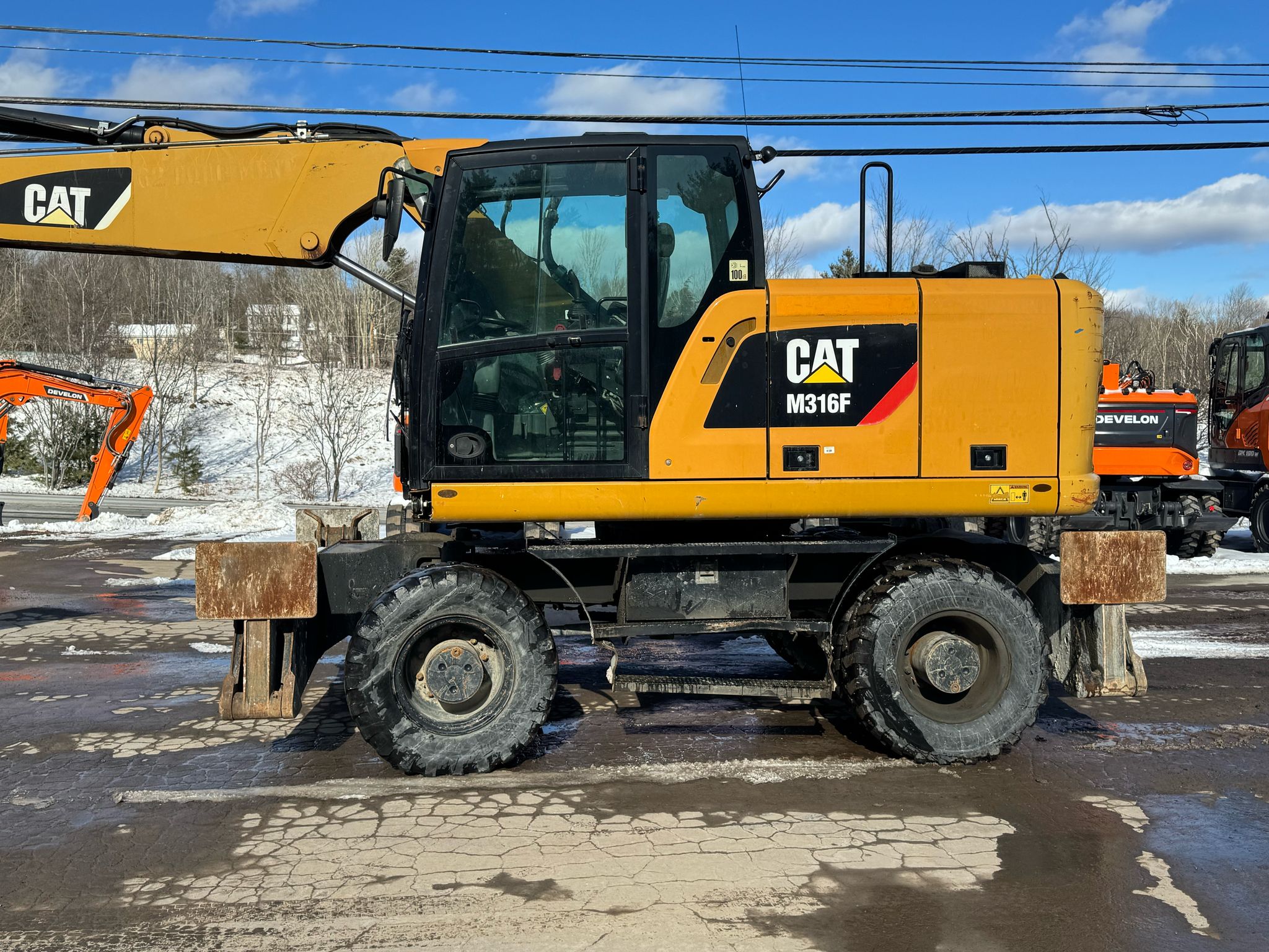 2016 CAT M316F Wheeled Excavator