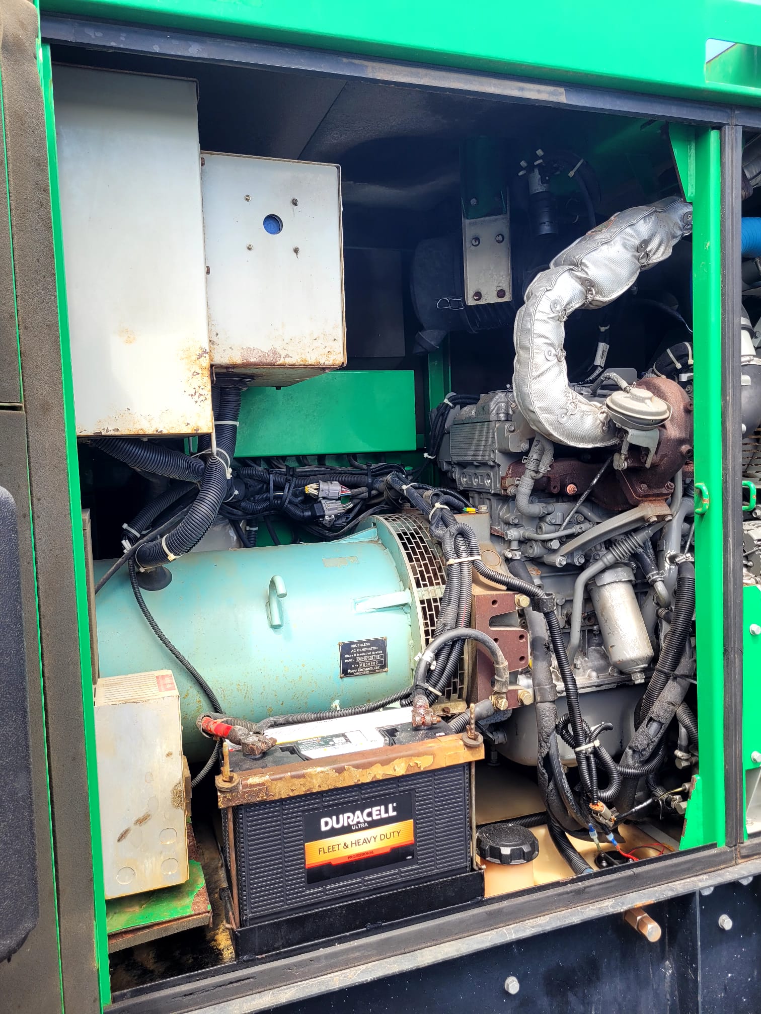 2016 MQ Whisperwatt DCA70SSIU4F Towable Generator-70kva