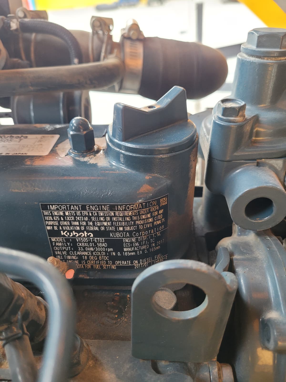 2017 Kaeser M50 Towable Air Compressor