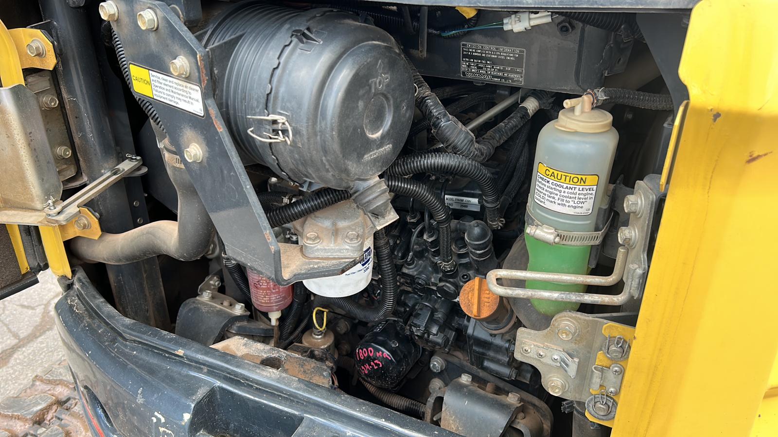 2017 Yanmar Vio35-6A Mini Excavator