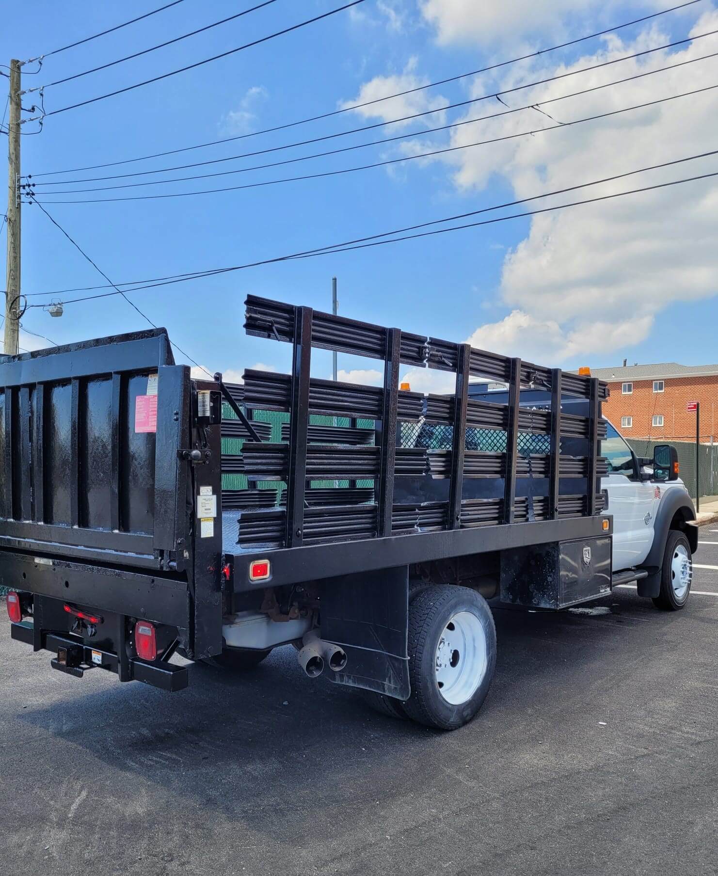 2013 Ford F550 Utility Bed Truck with Lift Gate