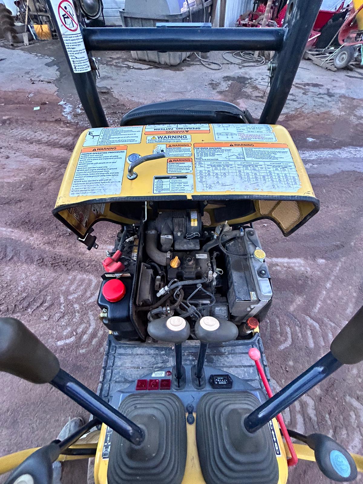 2019 Yanmar SV08-1B Mini Excavator