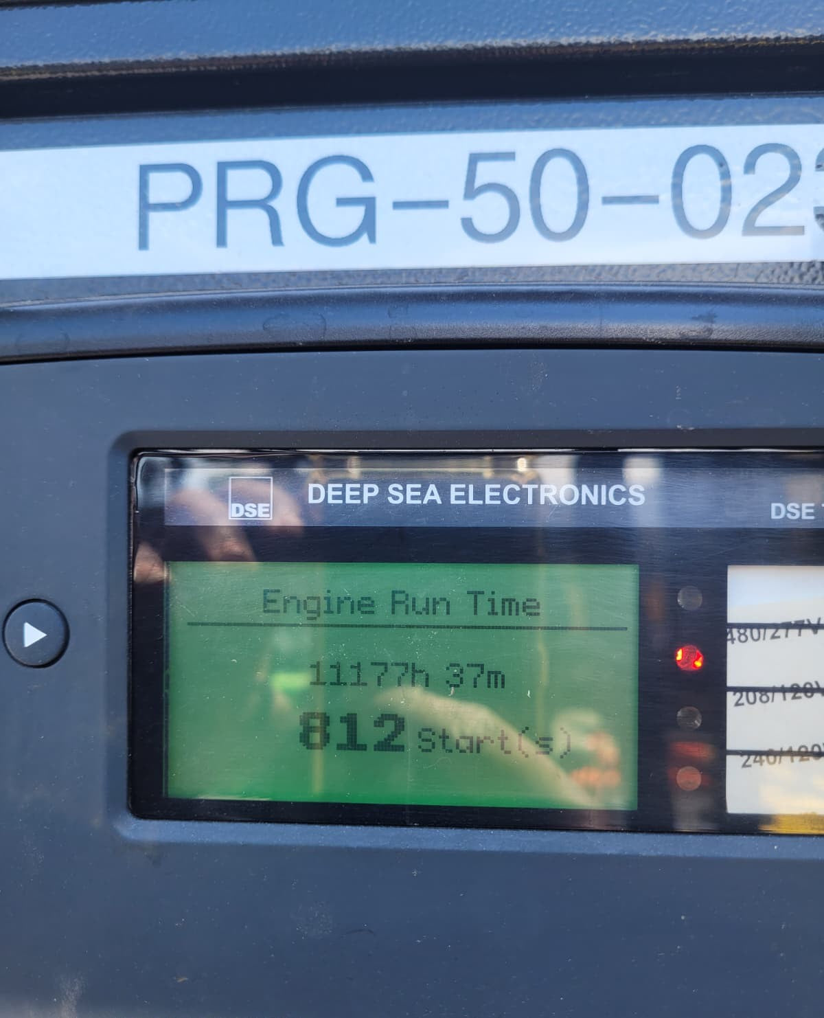 2018 TecnoGen G45 Towable Generator-Hours: 11,177