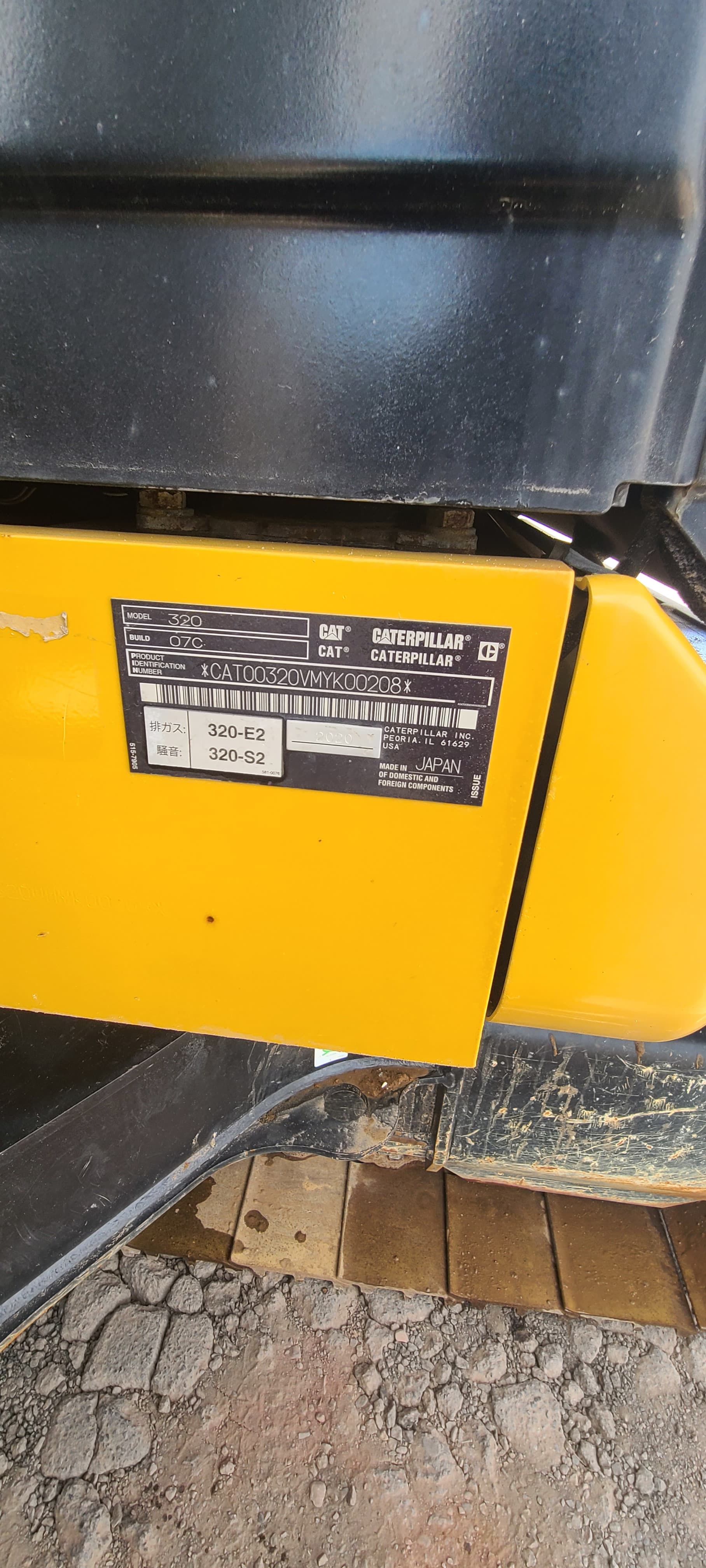 2020 CAT 320 Excavator -Bucket W/Thumb