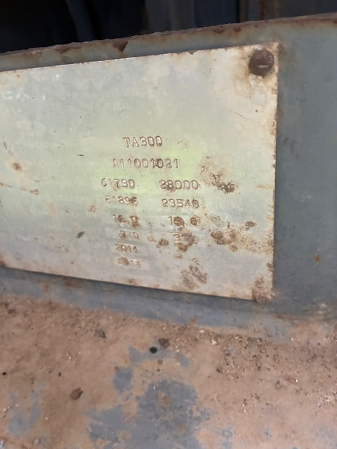 2011 Terex TA300 Articulated Dump Truck (off highway)