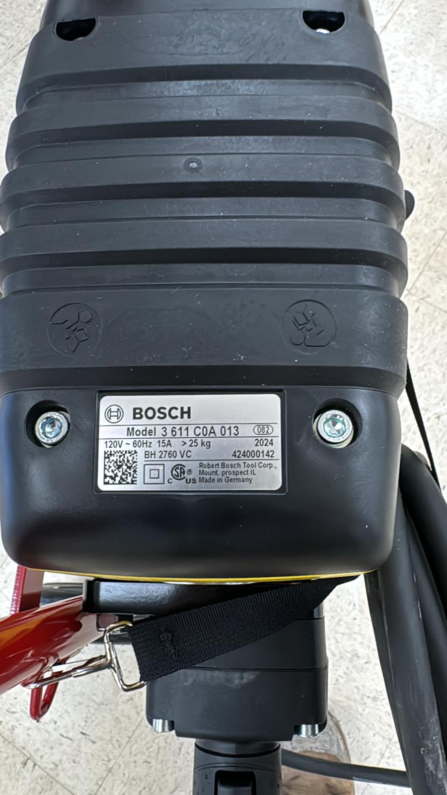 Bosch BH2760VCB Brute Breaker Hammer 1 1/8-inch-New