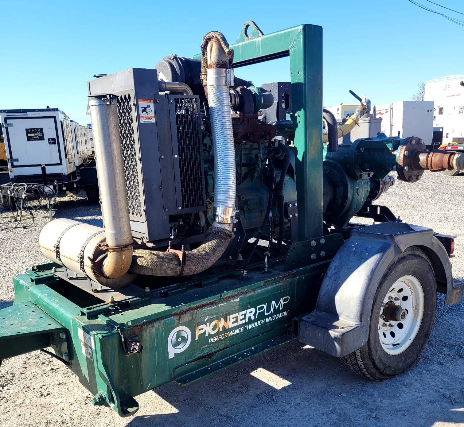 2017 Pioneer Pump PP66S12L71-4045TF290 Vacuum Assisted Centrifugal Pump-Diesel Driven Package