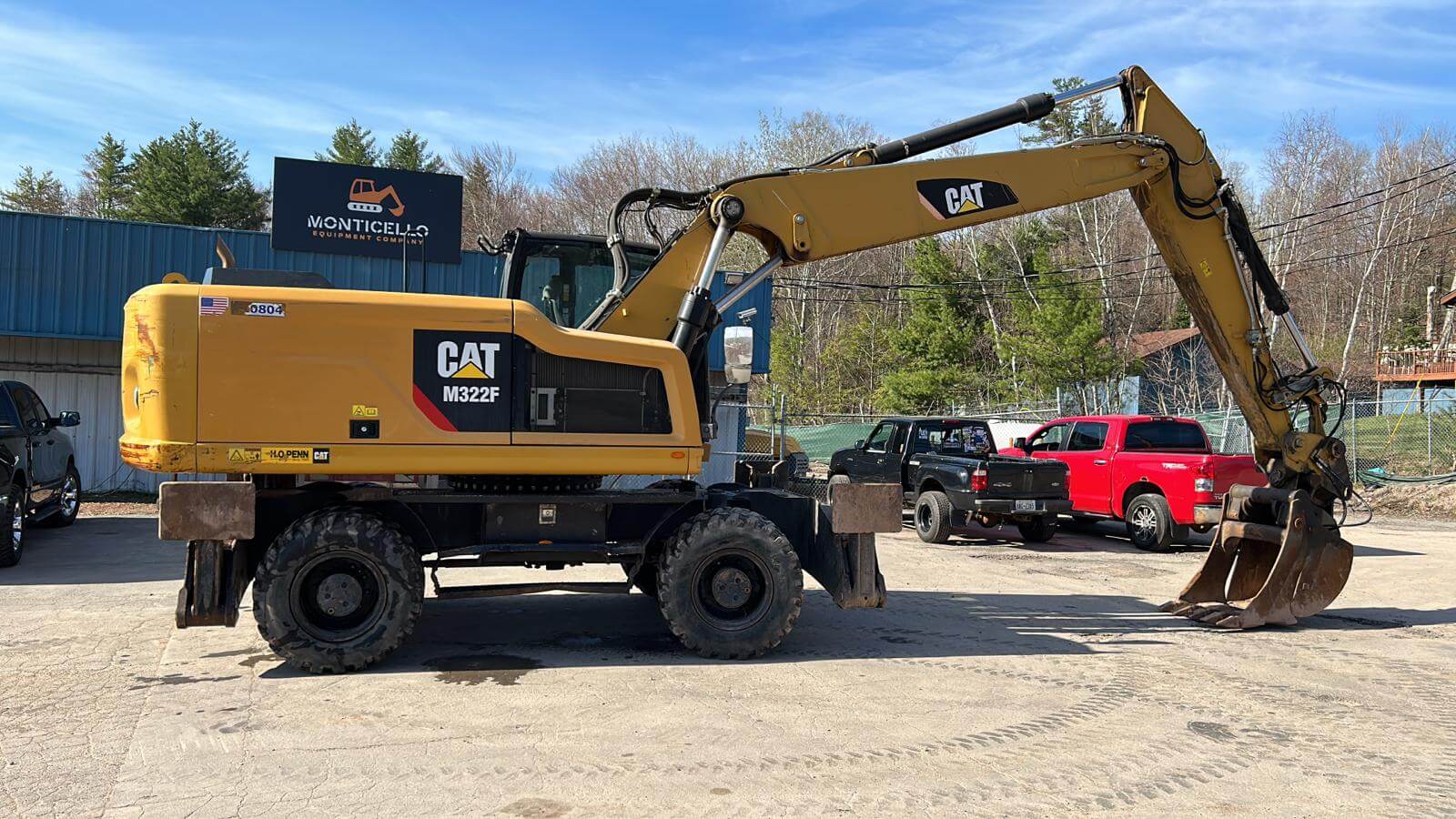 2016 Caterpillar M322F Wheeled Excavator