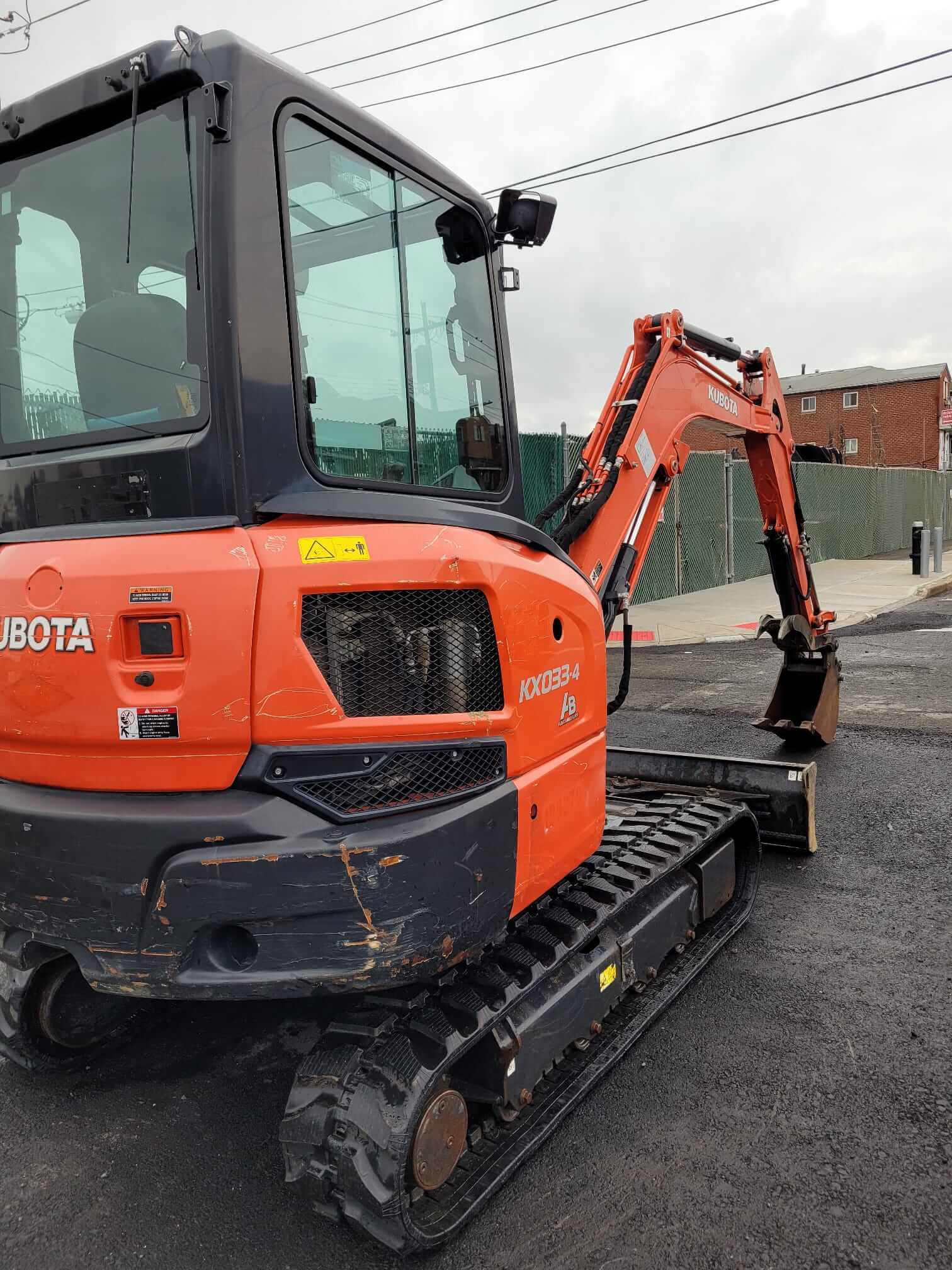 2017 Kubota KX033-4 Mini Excavator